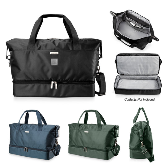 Custom logo Ricardo® Avalon Drop-Bottom Weekender Duffel Bag