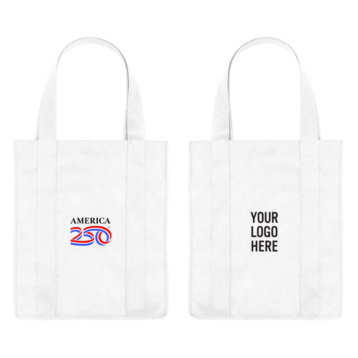 America250™ Non-Woven Shopper Tote Bag