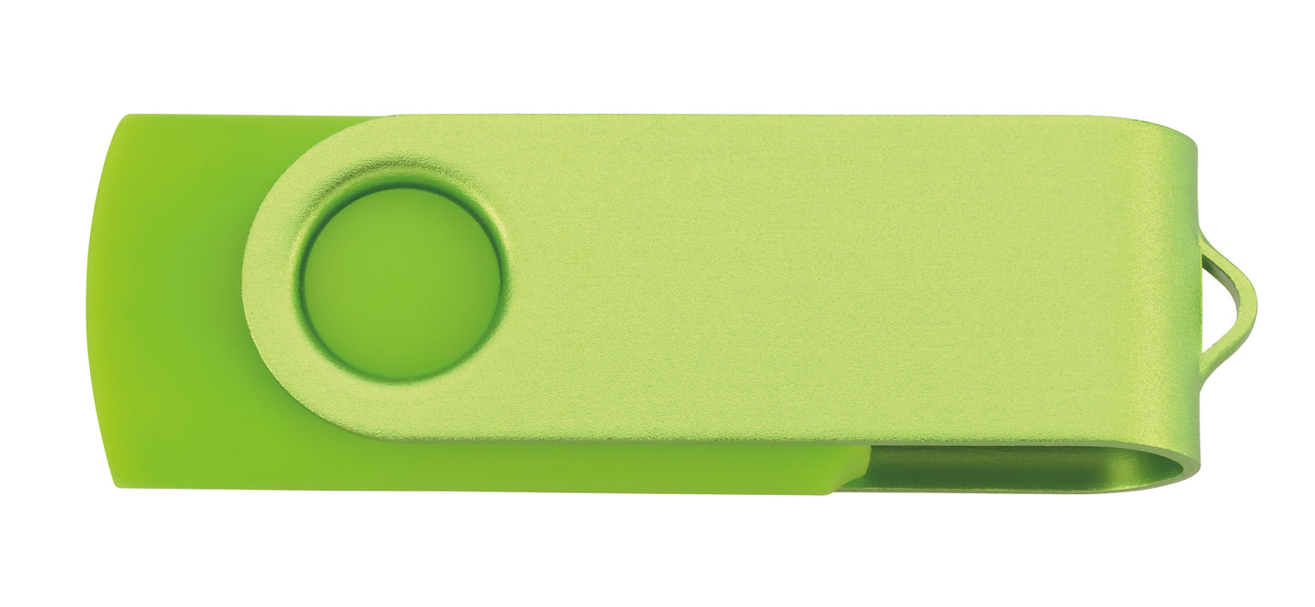 4 GB Two Tone Folding USB 2.0 Flash Drive