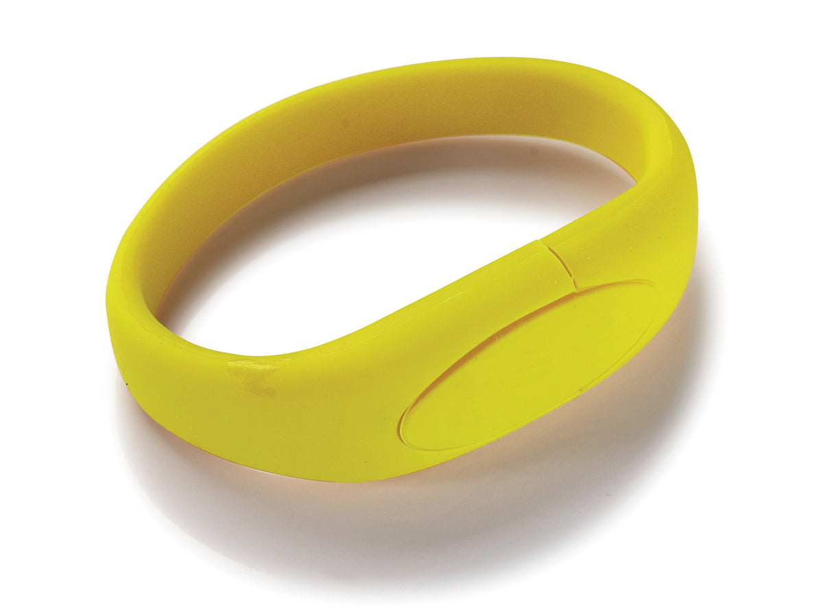 Custom logo 1 GB Wrist Band USB 2.0 Flash Drive