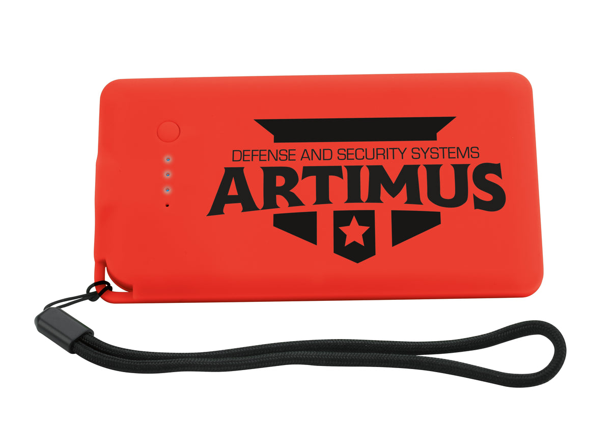 Custom logo Slim Power Bank 4000 mAh