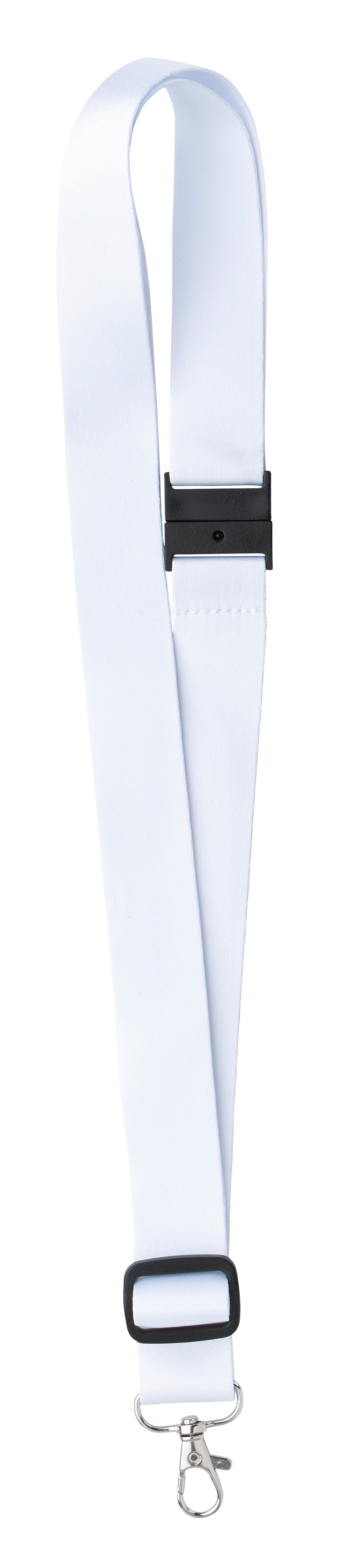 1" Adjustable Polyester 4 Color Lanyard