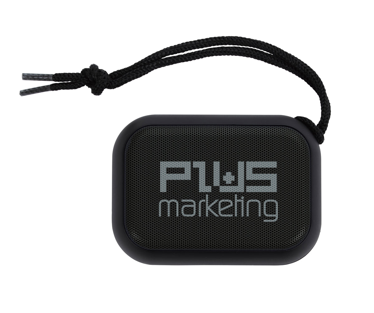 Custom logo Travel-Size Water-Resistant Bluetooth® Speaker