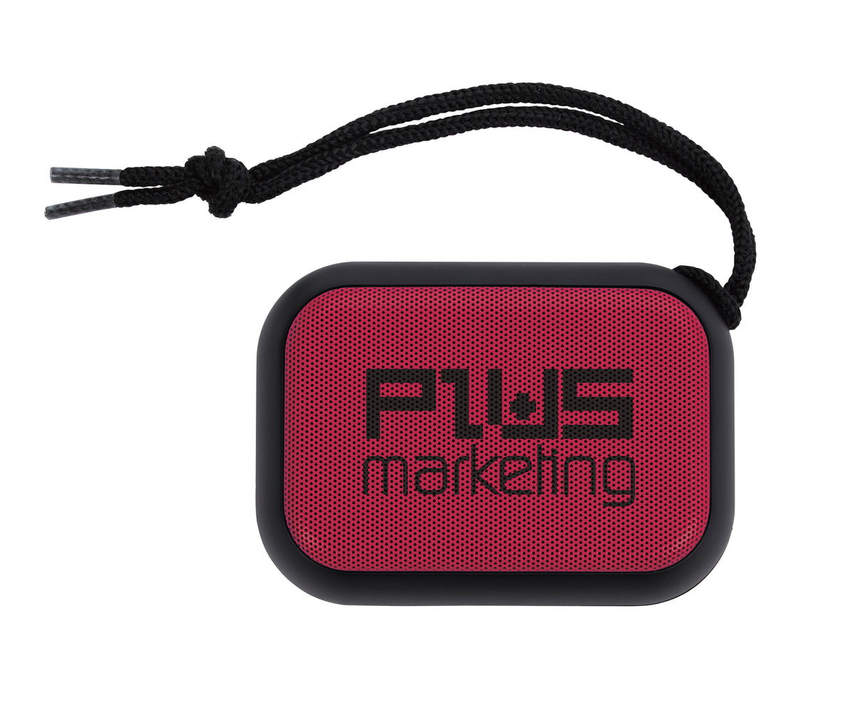 Custom logo Travel-Size Water-Resistant Bluetooth® Speaker