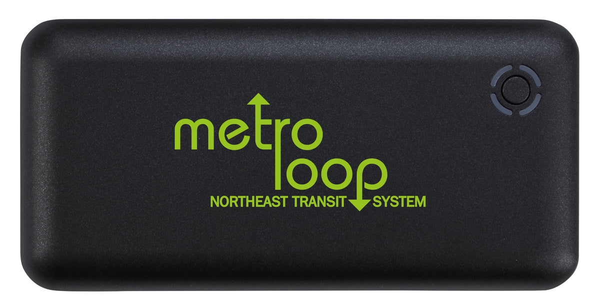 Custom logo Charge Wave Wireless Power Bank 10,000 mAh