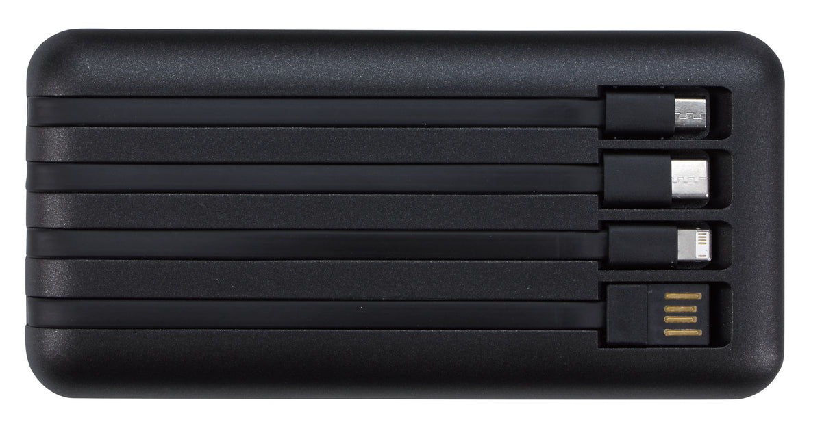 Custom logo Charge Wave Wireless Power Bank 10,000 mAh