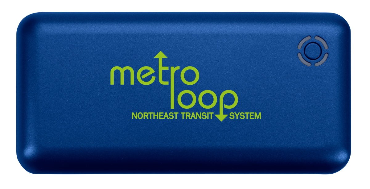Custom logo Charge Wave Wireless Power Bank 10,000 mAh