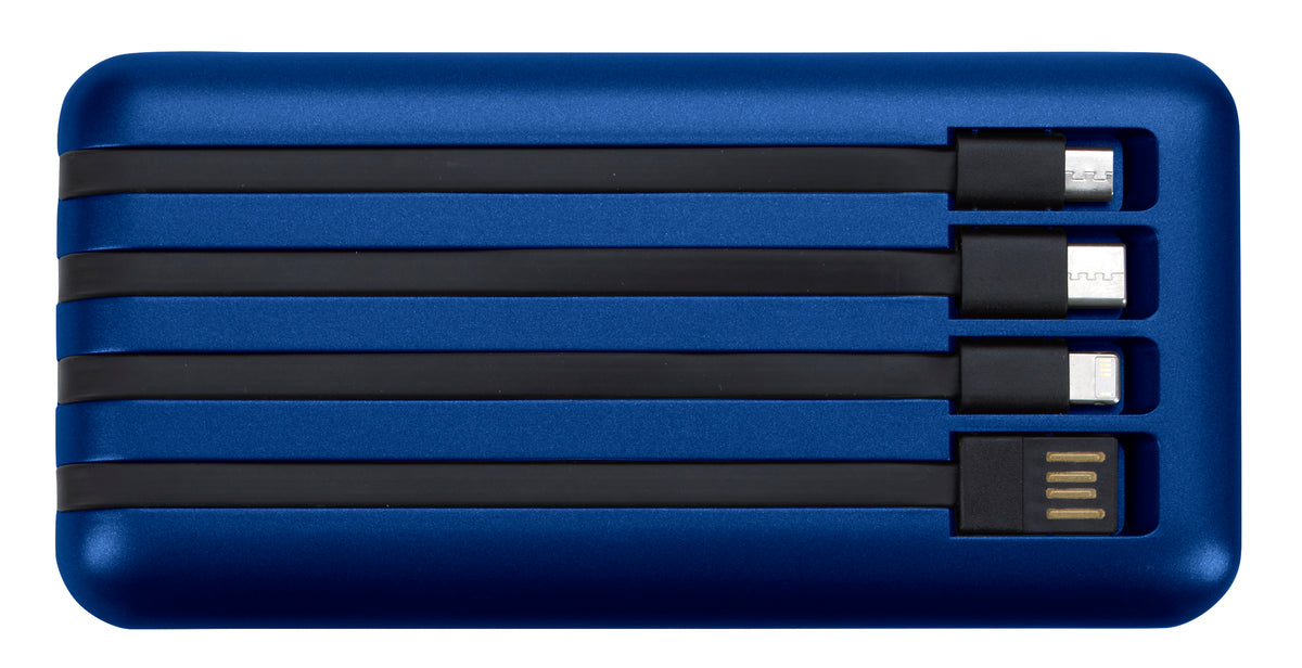 Custom logo Charge Wave Wireless Power Bank 10,000 mAh