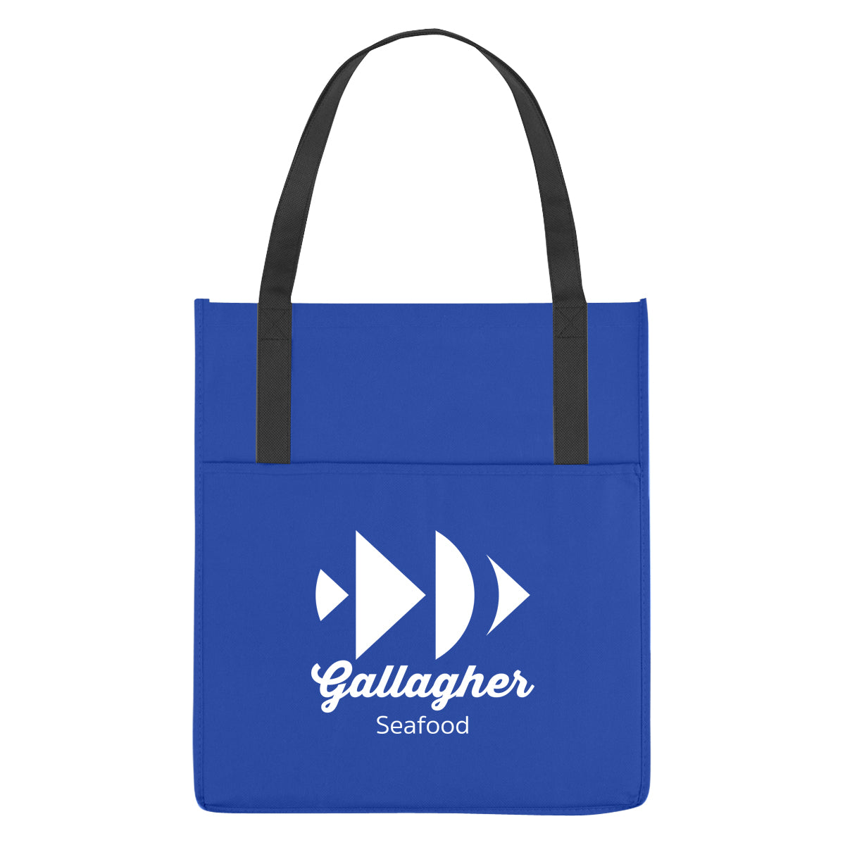 Non-Woven Shopper's Pocket Recycled Tote Bag