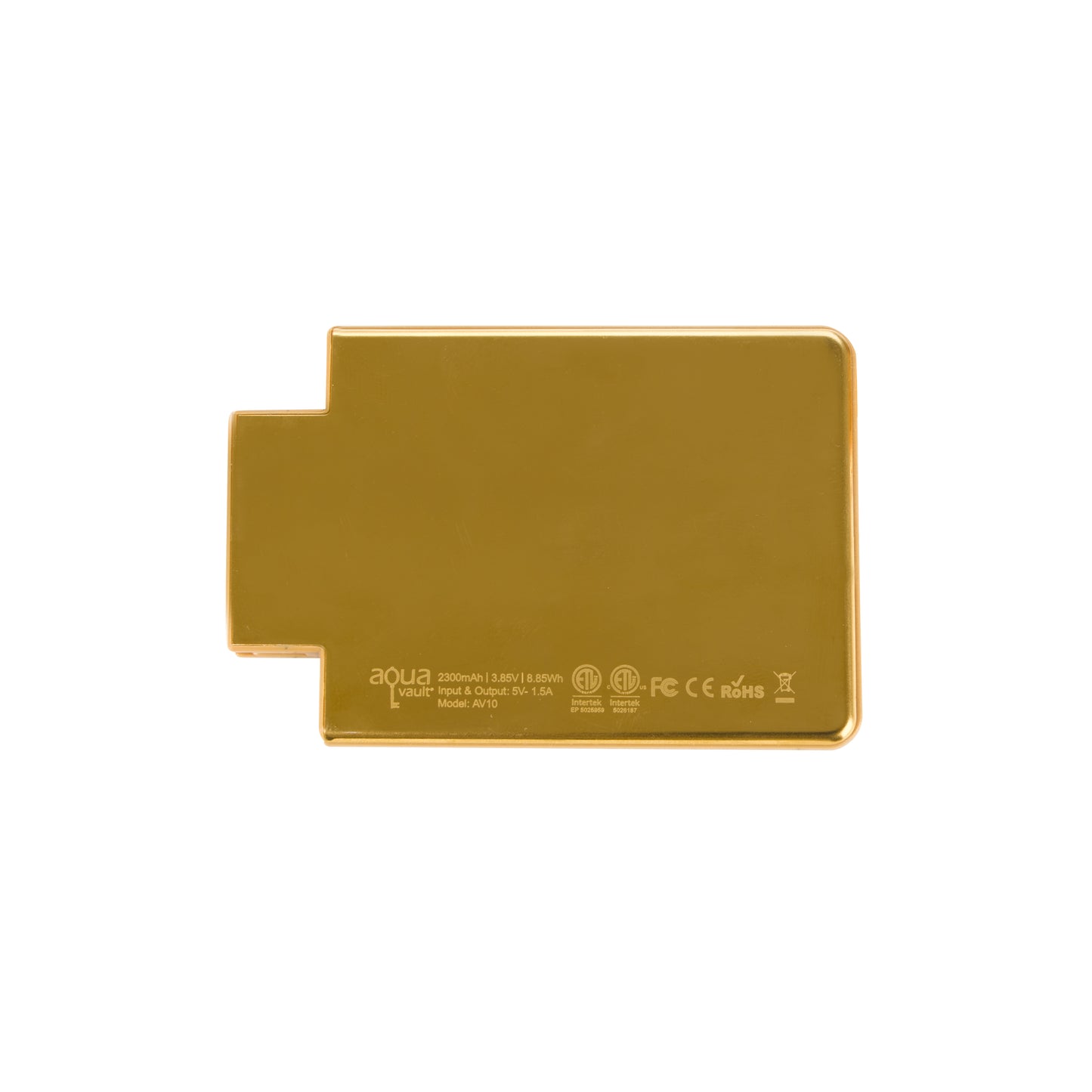 AquaVault® ChargeCard Power Bank 2,300 mAh