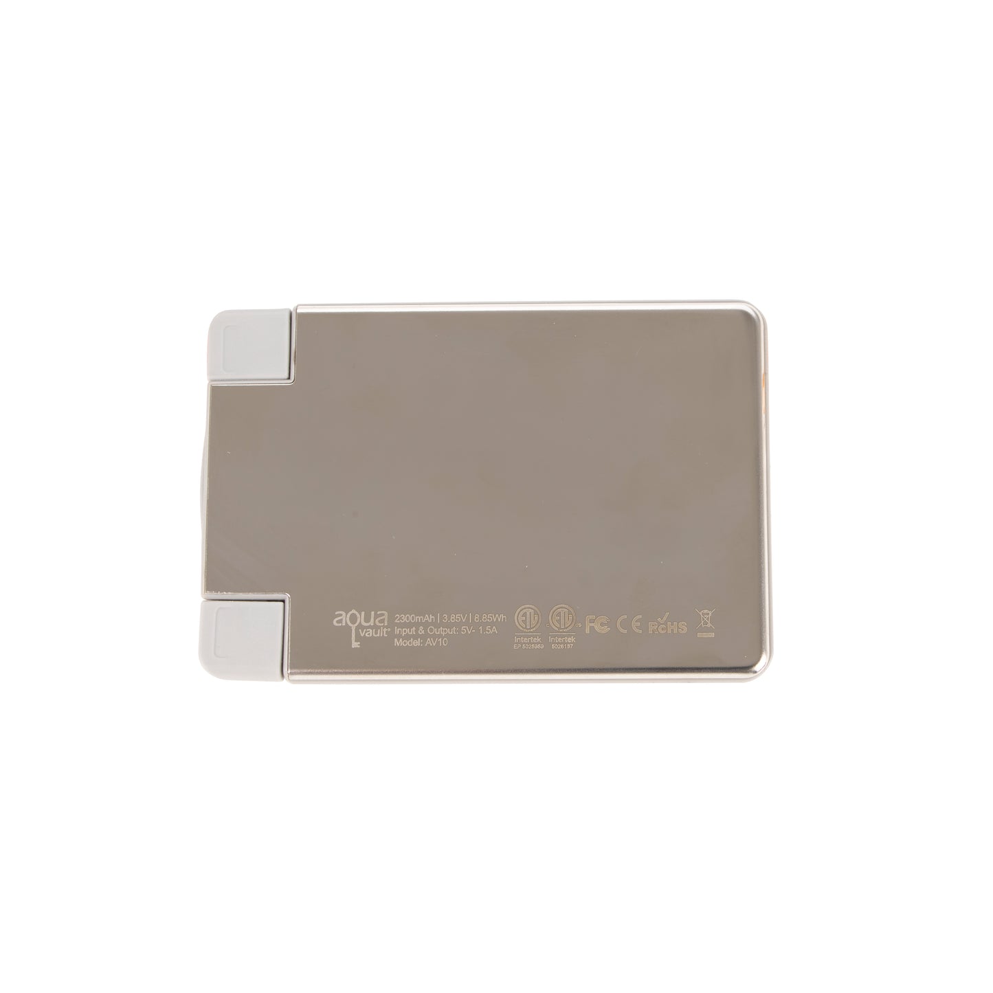 AquaVault® ChargeCard Power Bank 2,300 mAh