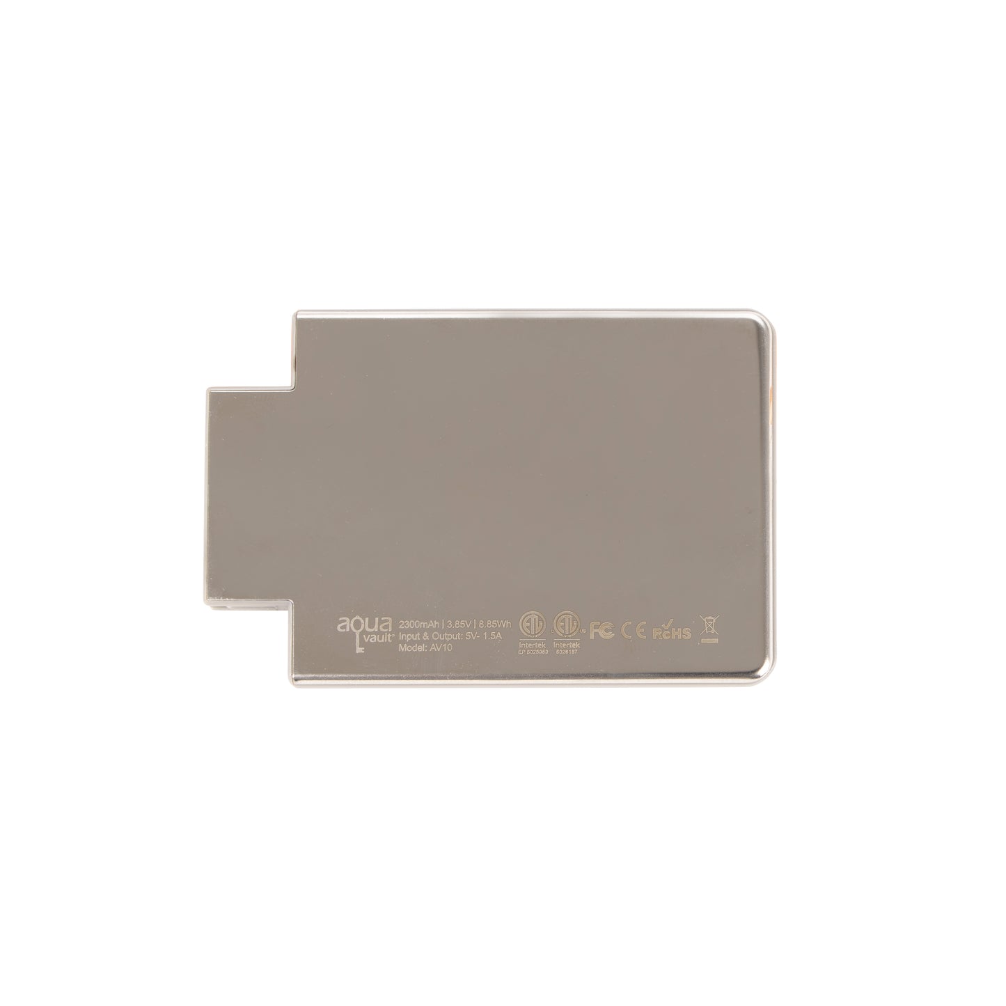 AquaVault® ChargeCard Power Bank 2,300 mAh