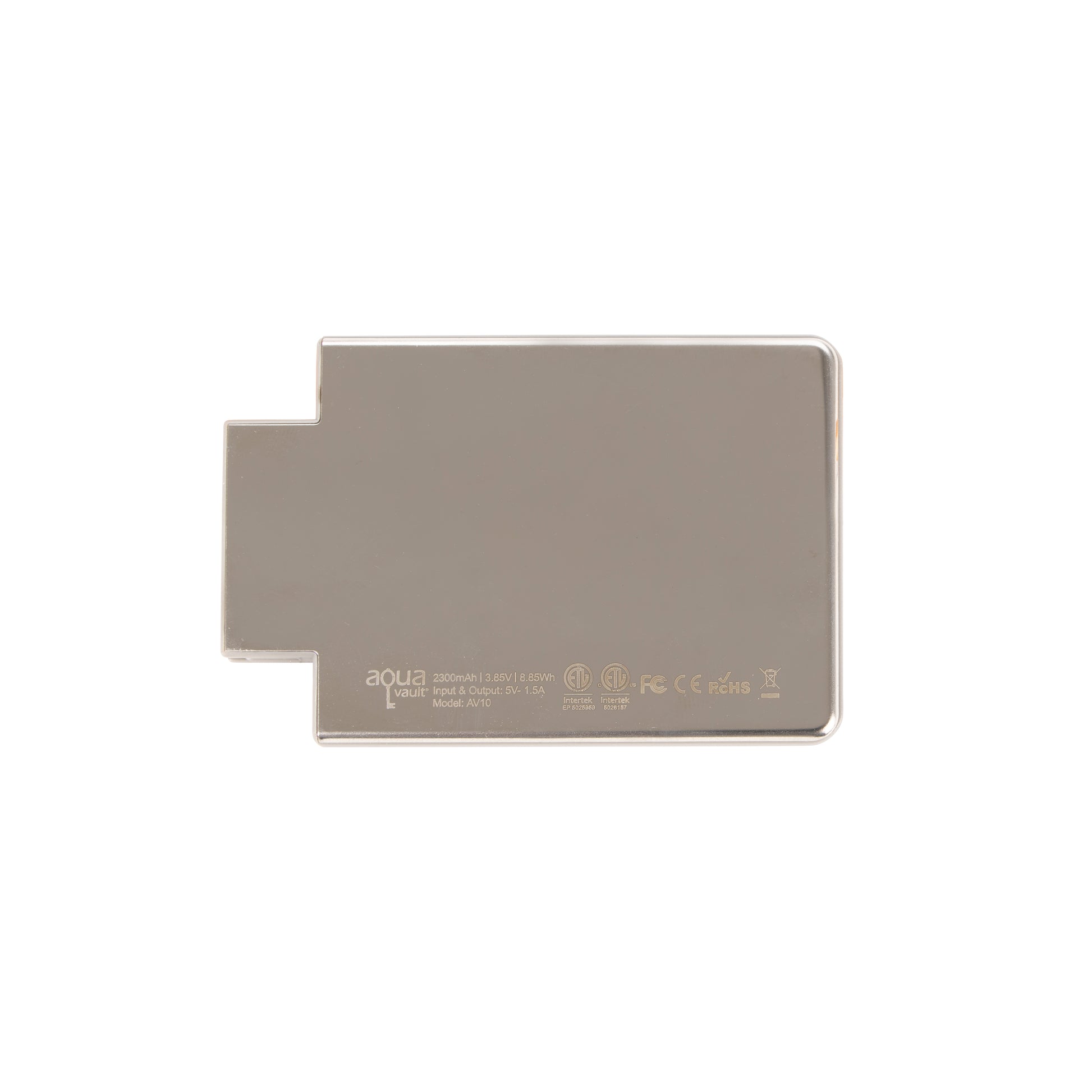 AquaVault® ChargeCard Power Bank 2,300 mAh