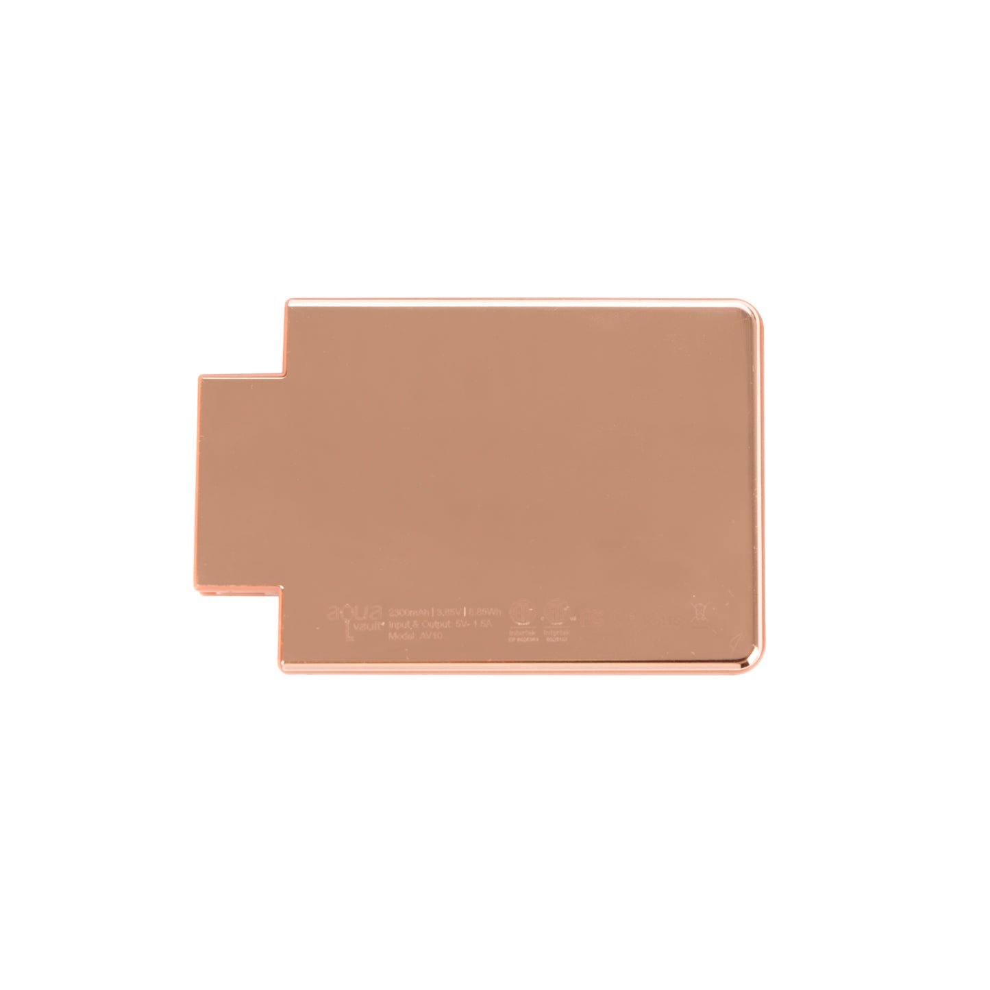 AquaVault® ChargeCard Power Bank 2,300 mAh
