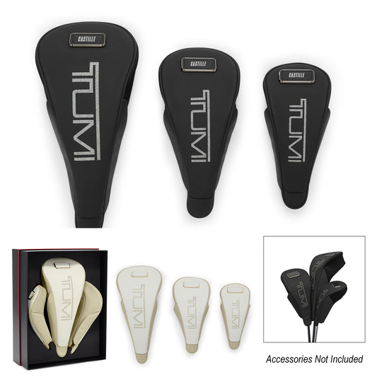 Custom logo TUMI Sport 3 Pack Golf Club Cover Set