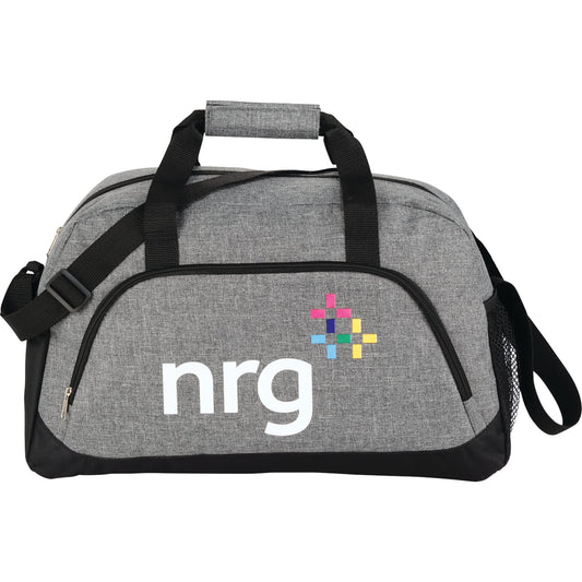 Custom logo 18.5" Medium Graphite Duffel Bag