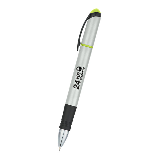 Custom logo Domain Pen With Highlighter