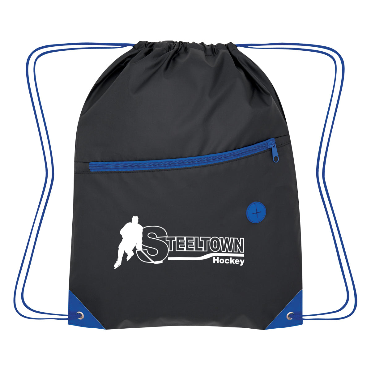 Color Pop Recycled Drawstring Bag