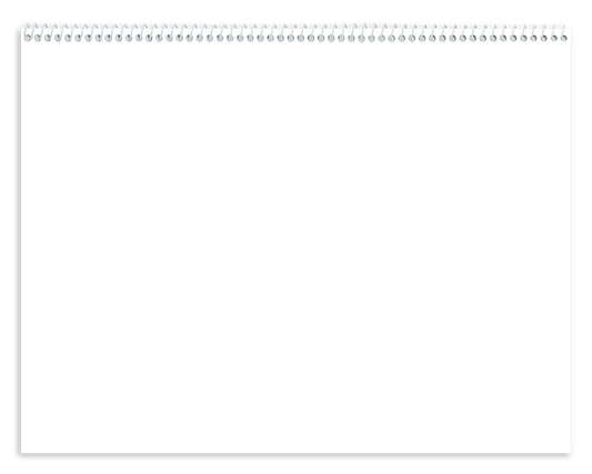 Custom logo Small Quantity Custom - Spiral Calendar