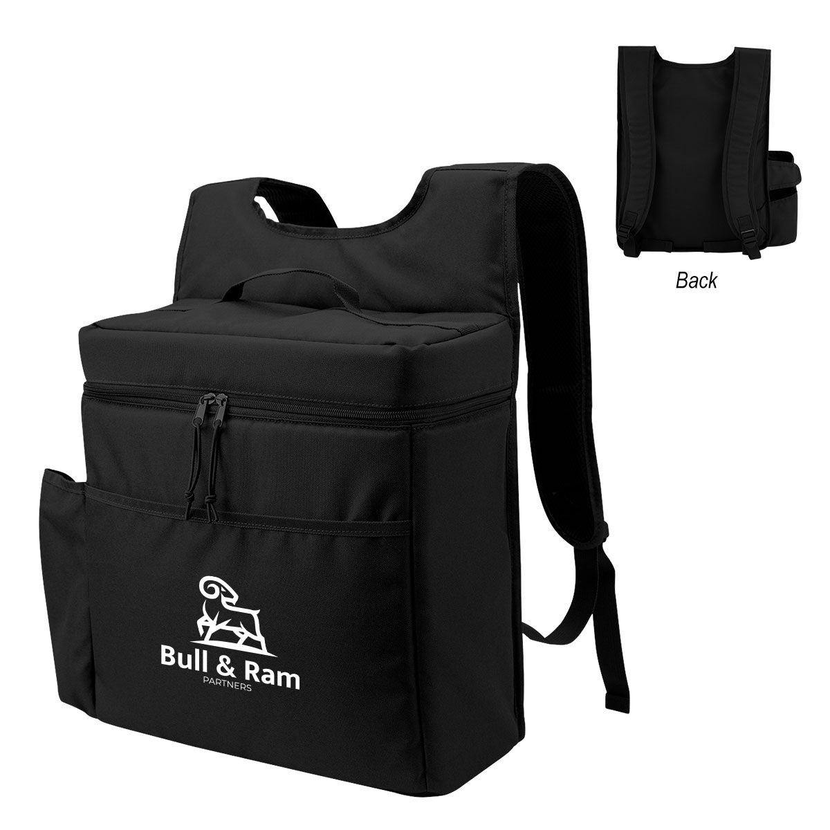 Corey 30 Can Cooler Backpack With Tumbler Pocket