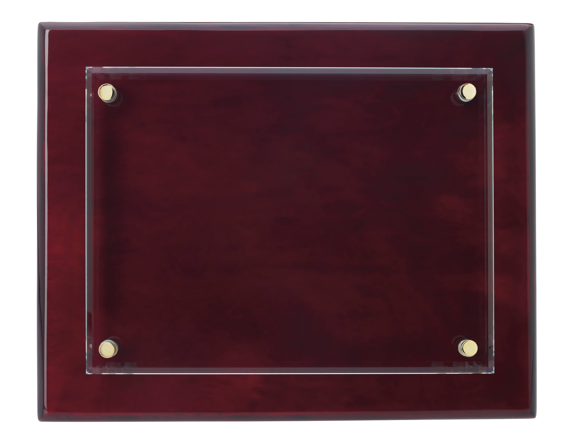 Floating Glass Plaque - 8" x 10"