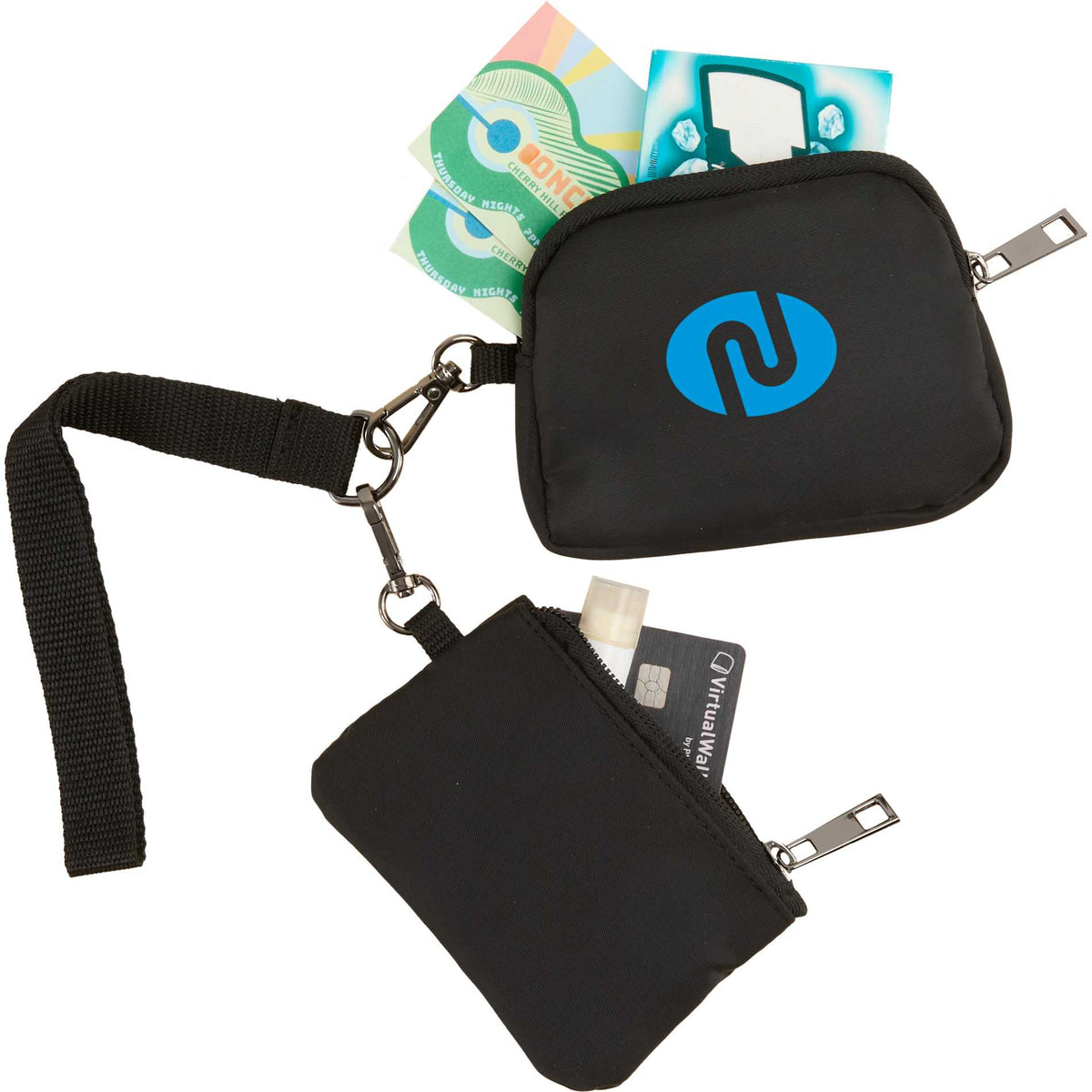 Custom logo Daybreak Recycled Dual Lanyard