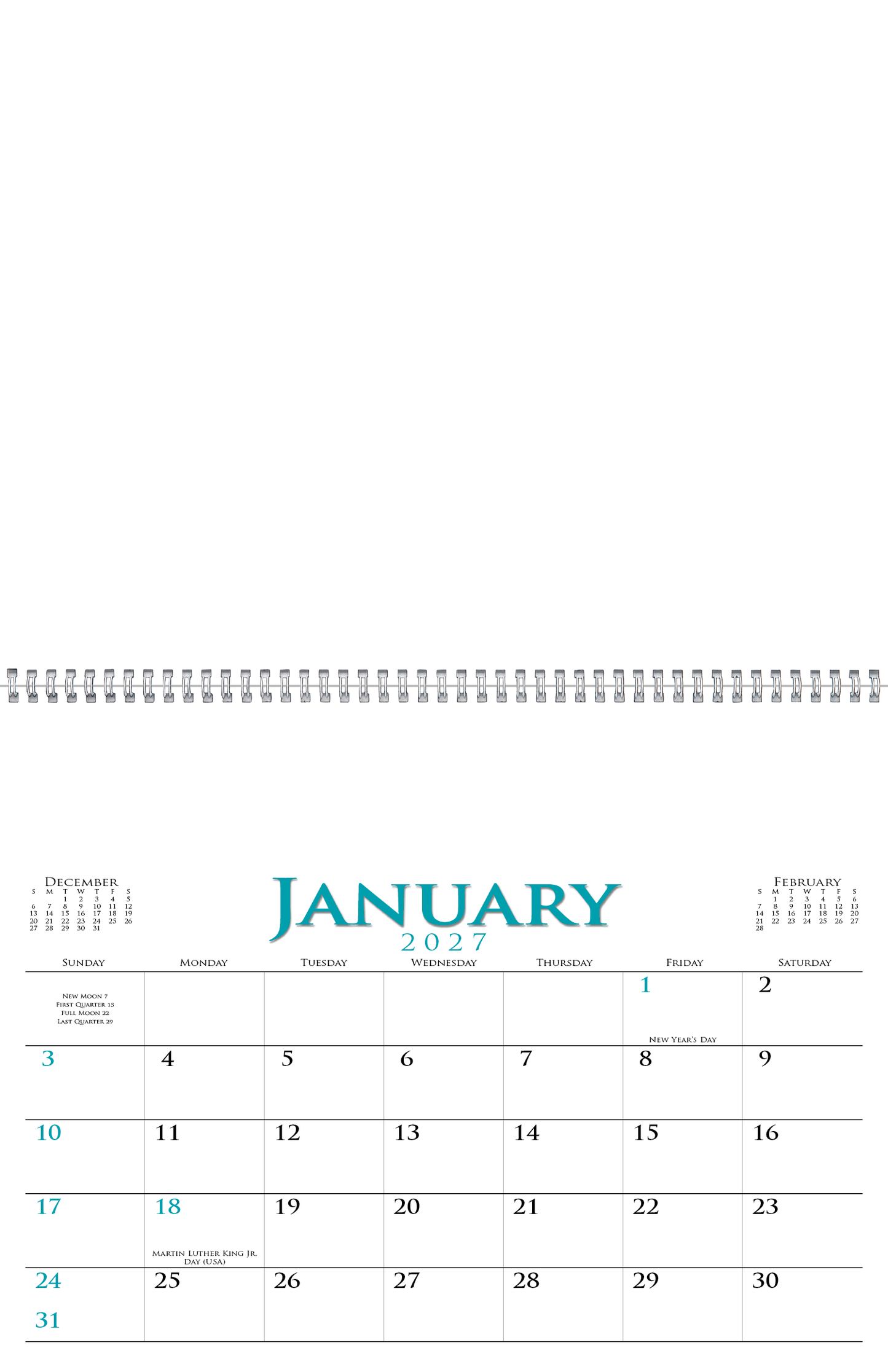 Executive Small Quantity Appointment Calendar