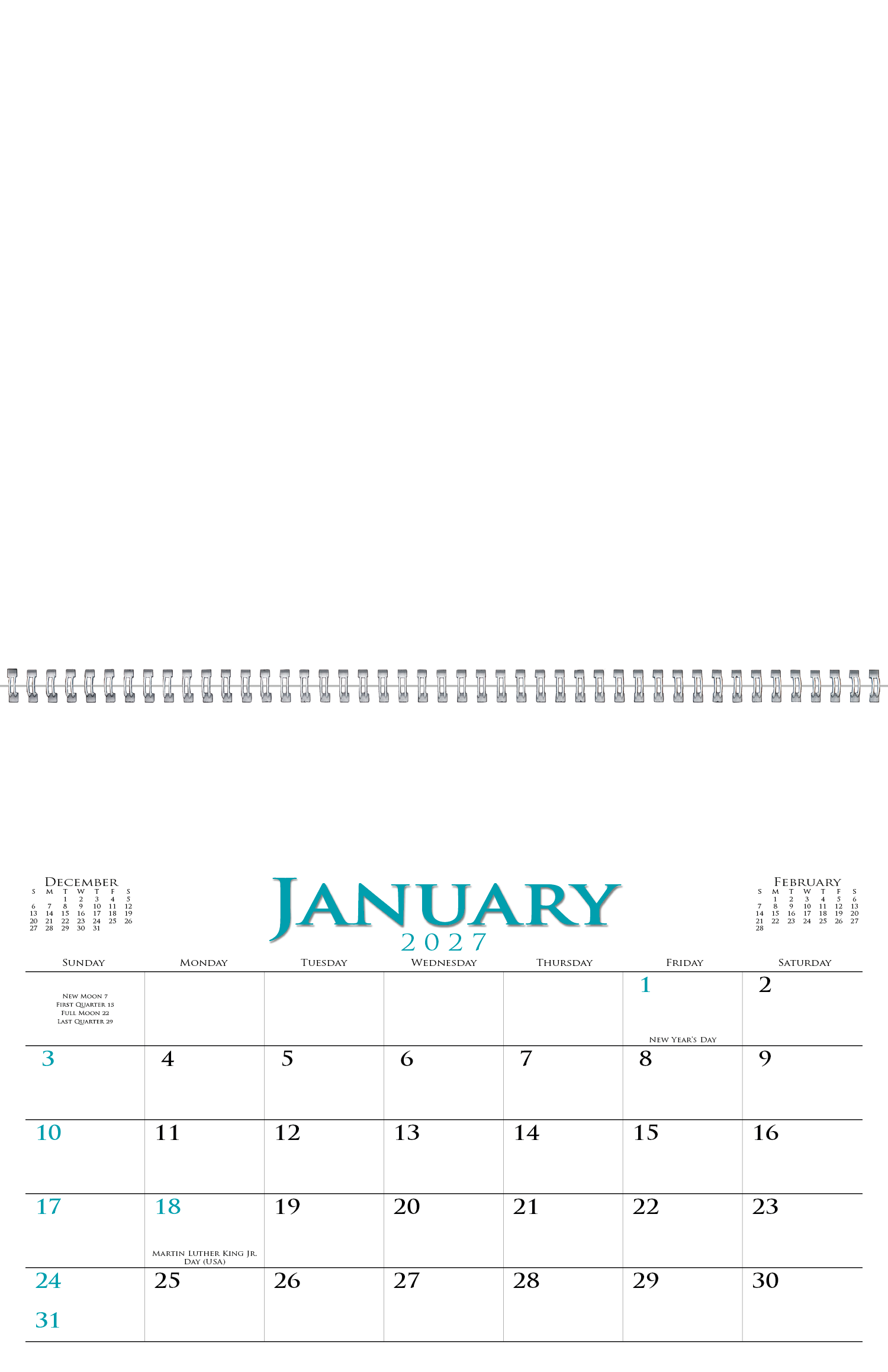 Executive Small Quantity Appointment Calendar