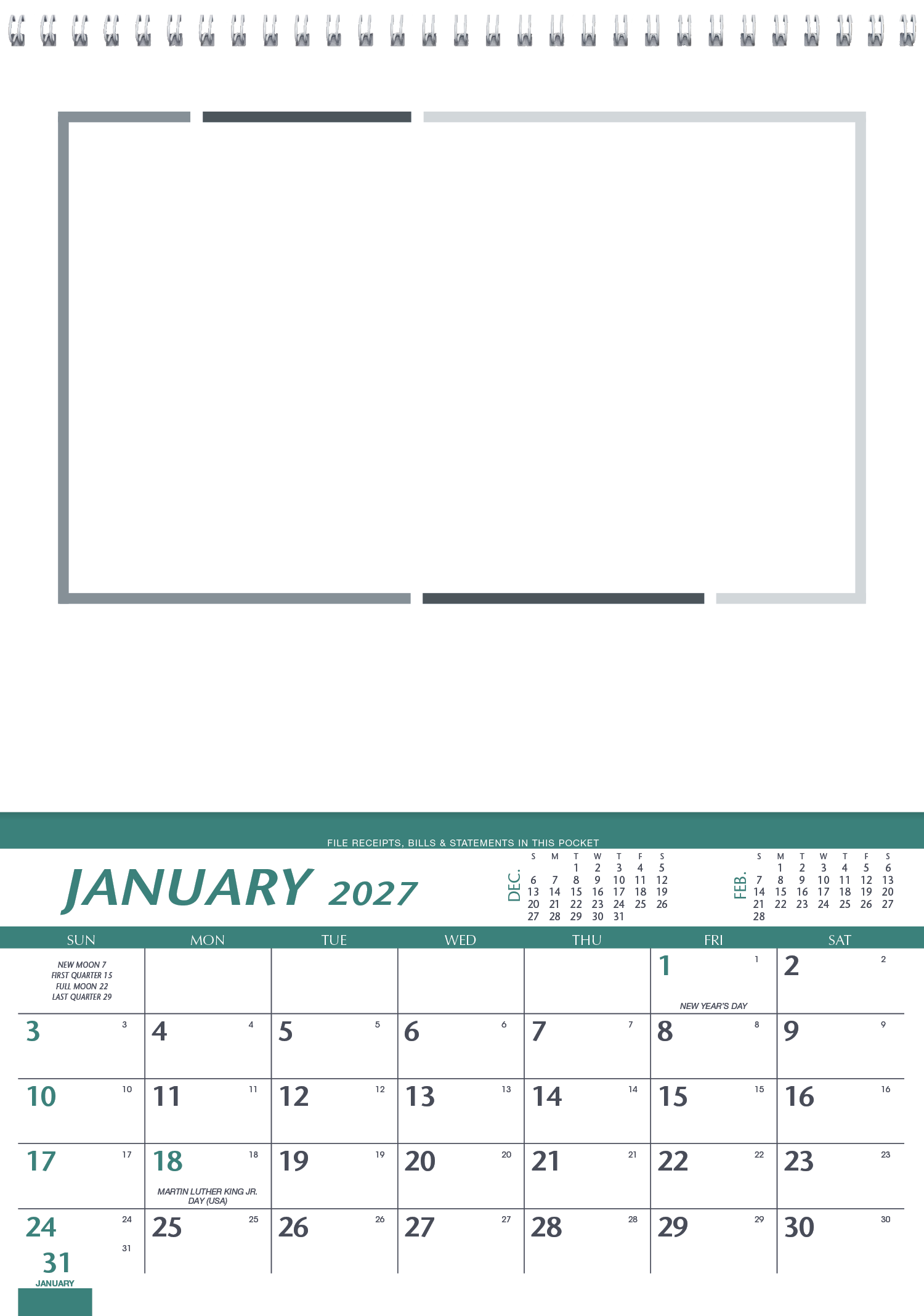 Farm Pocket Calendar