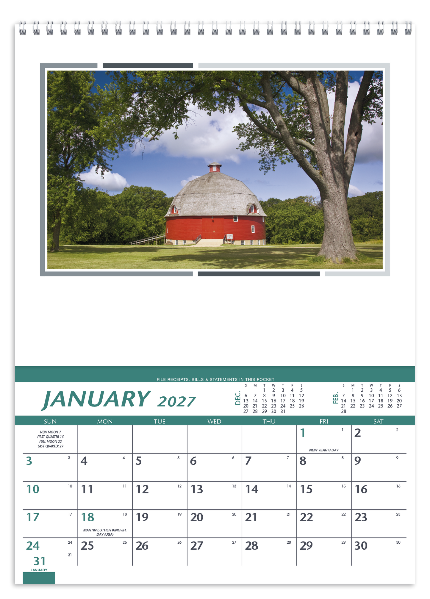 Farm Pocket Calendar