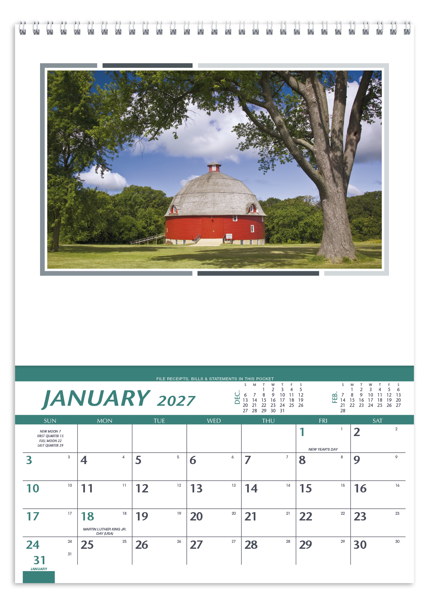 Farm Pocket Calendar