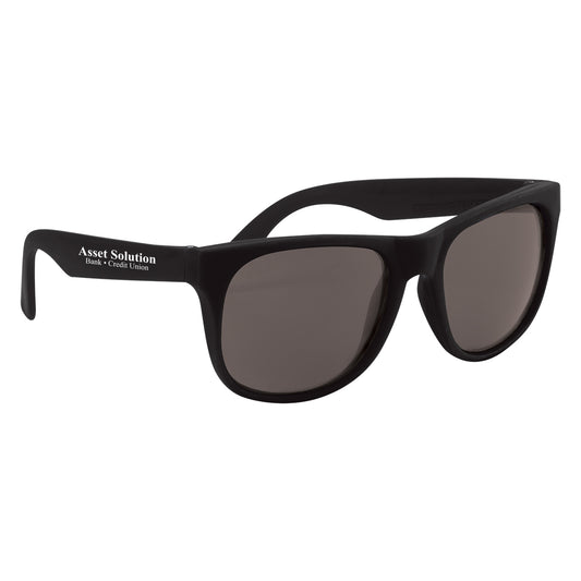 Custom logo Recycled Rubberized Sunglasses