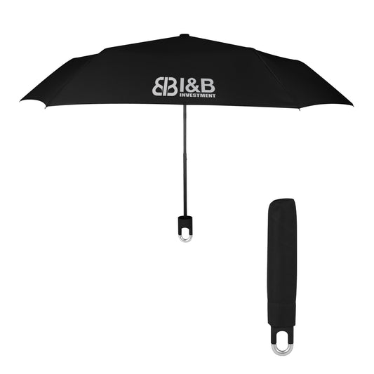 Custom logo 38" Arc Clipper Compact Telescopic Umbrella