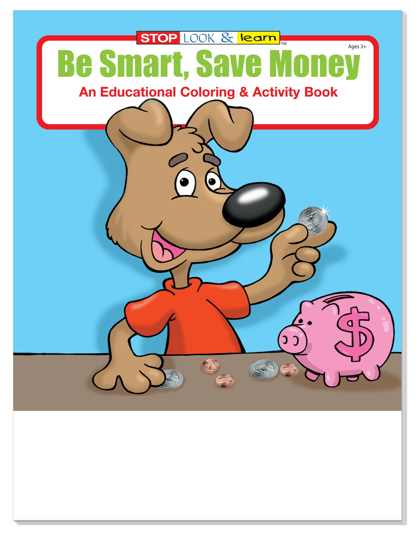 Coloring Book: Be Smart, Save Money