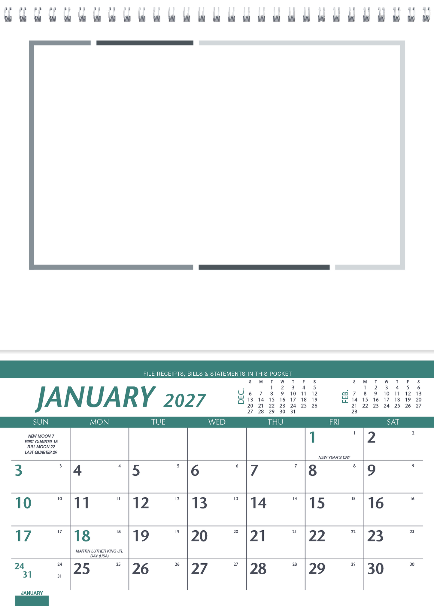 Farm Pocket Calendar