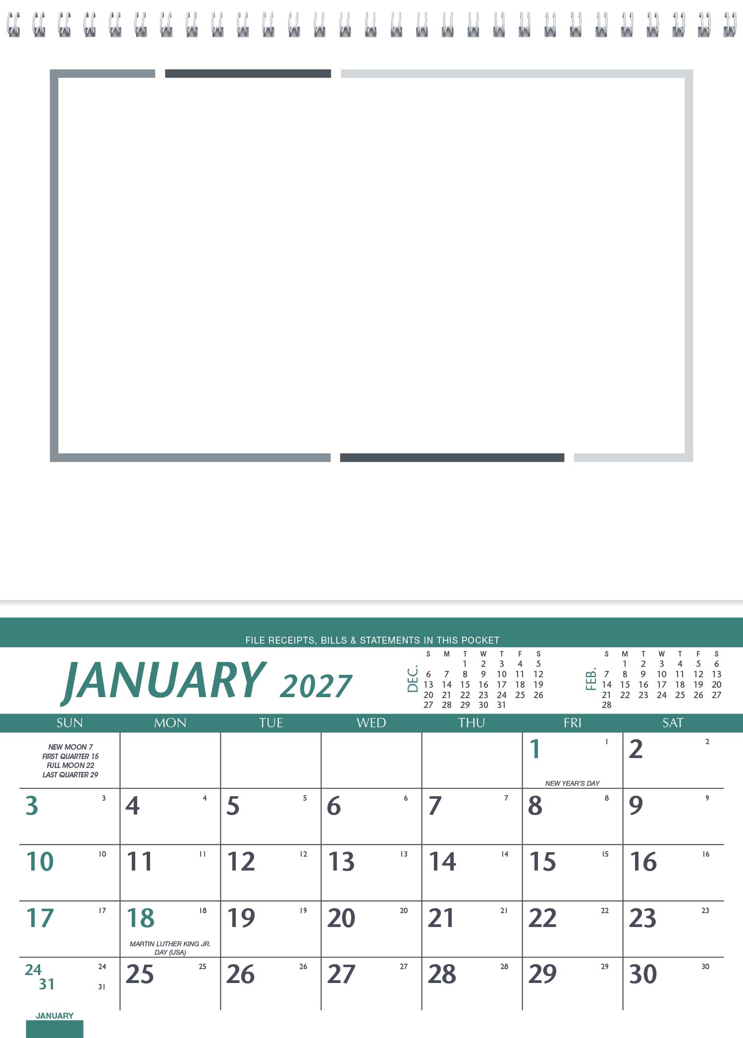 Farm Pocket Calendar