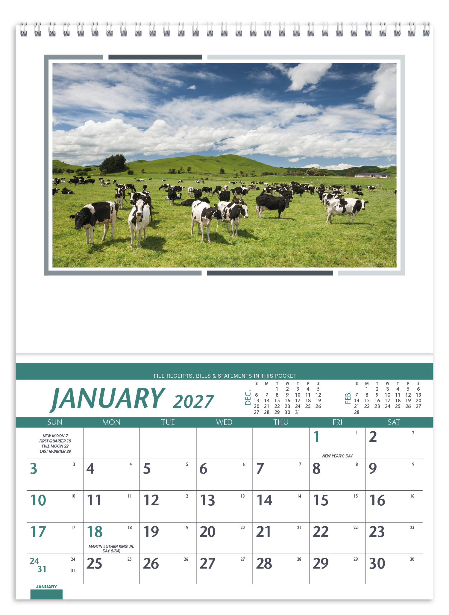 Farm Pocket Calendar