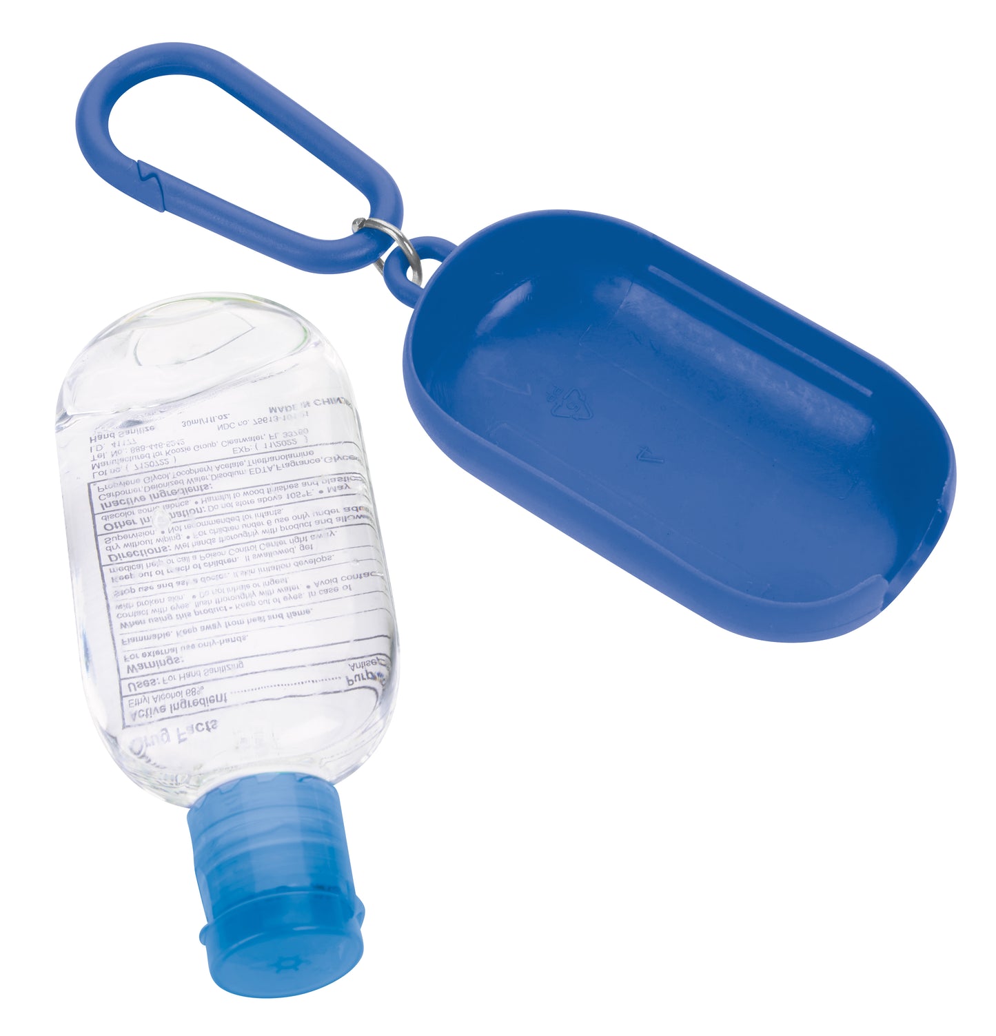 1 oz. Hand Sanitizer with Colorful Case and Carabiner
