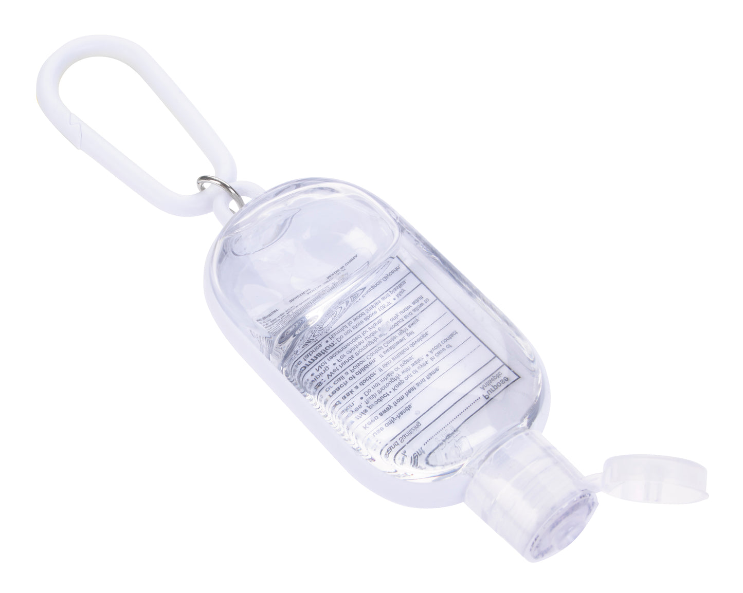 1 oz. Hand Sanitizer with Colorful Case and Carabiner