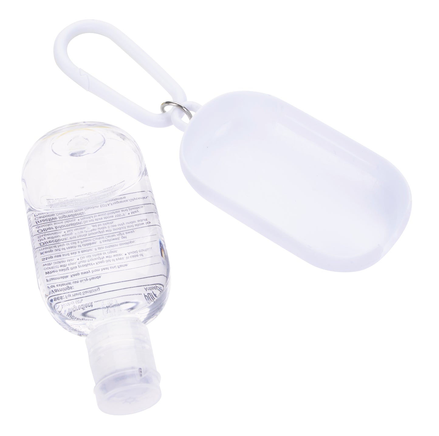 1 oz. Hand Sanitizer with Colorful Case and Carabiner