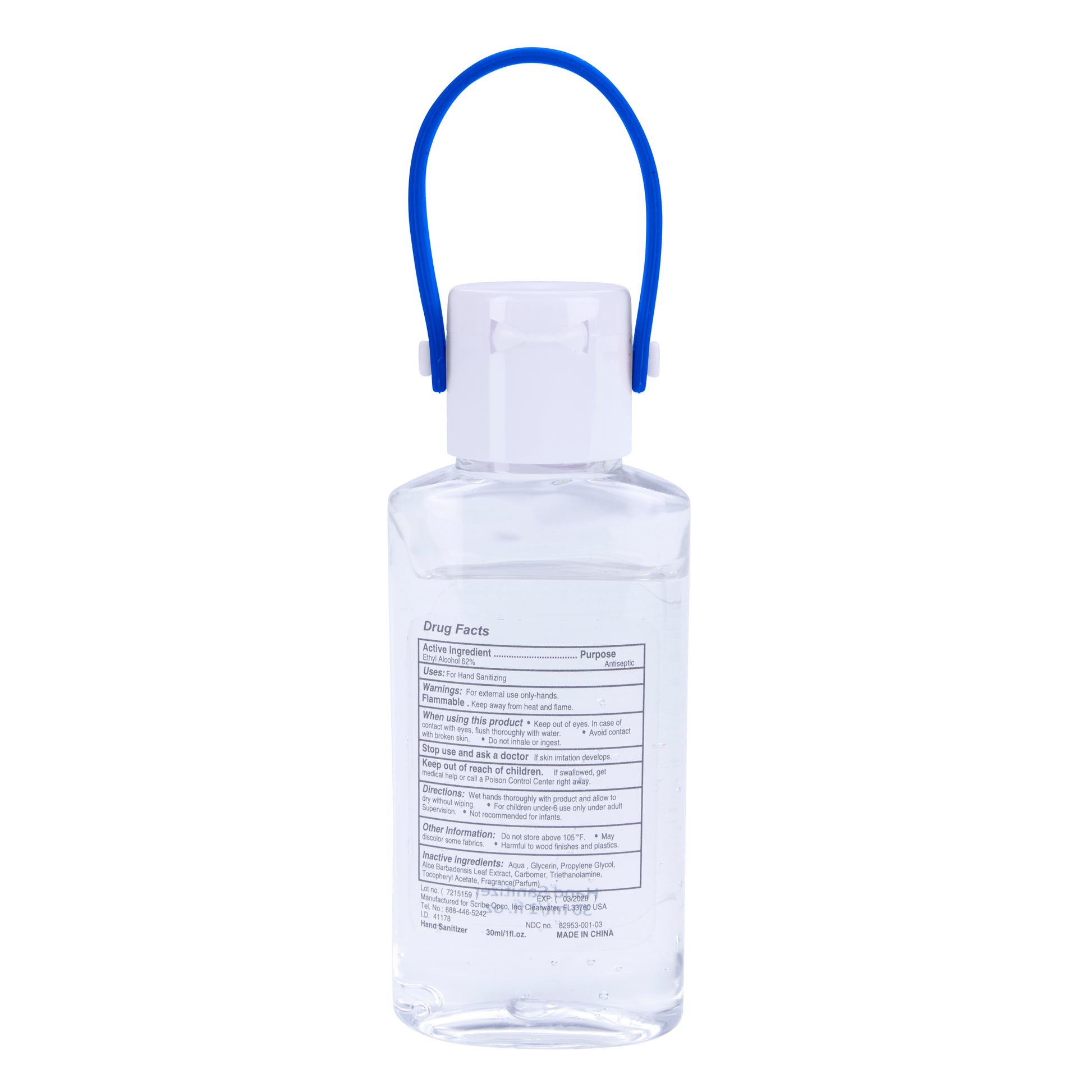 1 oz. Slim Hand Sanitizer with Hanger