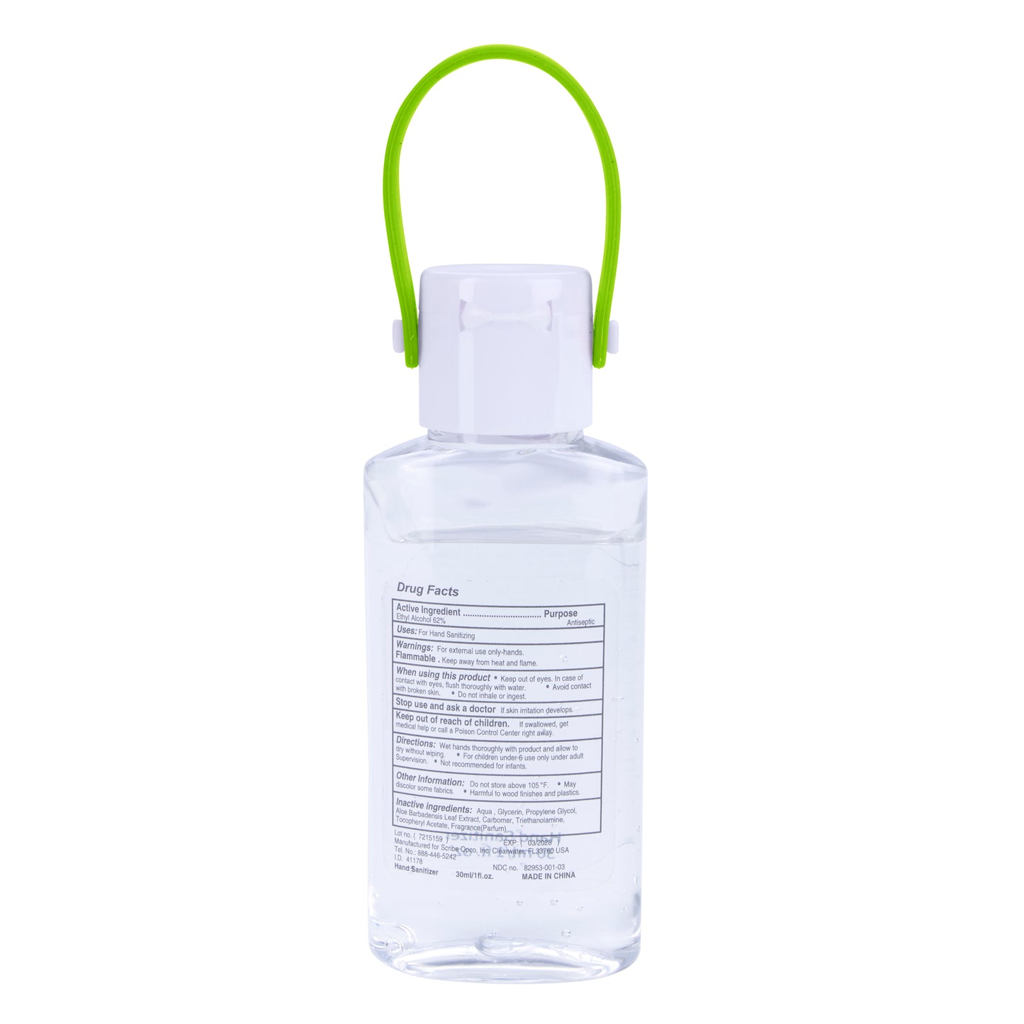 1 oz. Slim Hand Sanitizer with Hanger