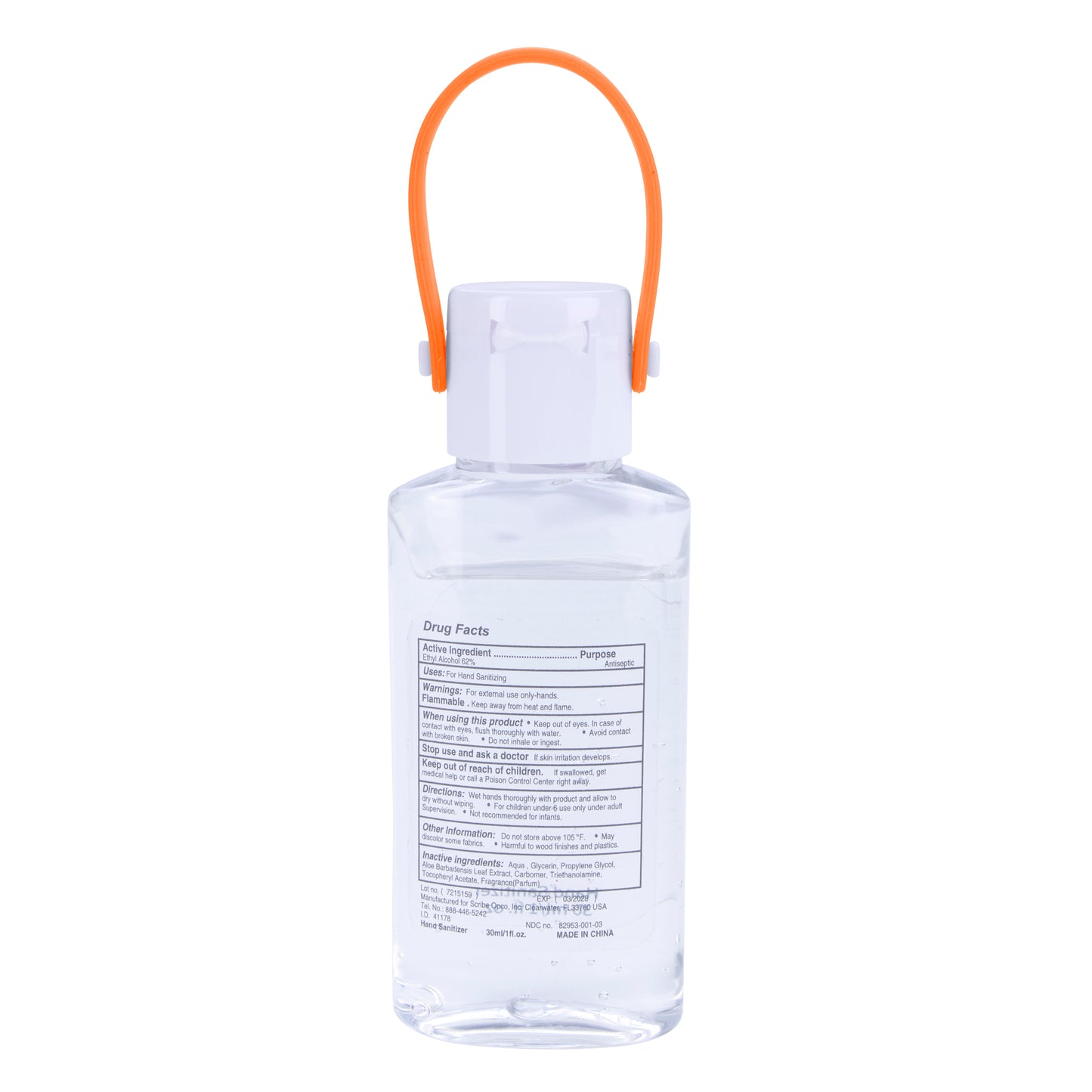 1 oz. Slim Hand Sanitizer with Hanger