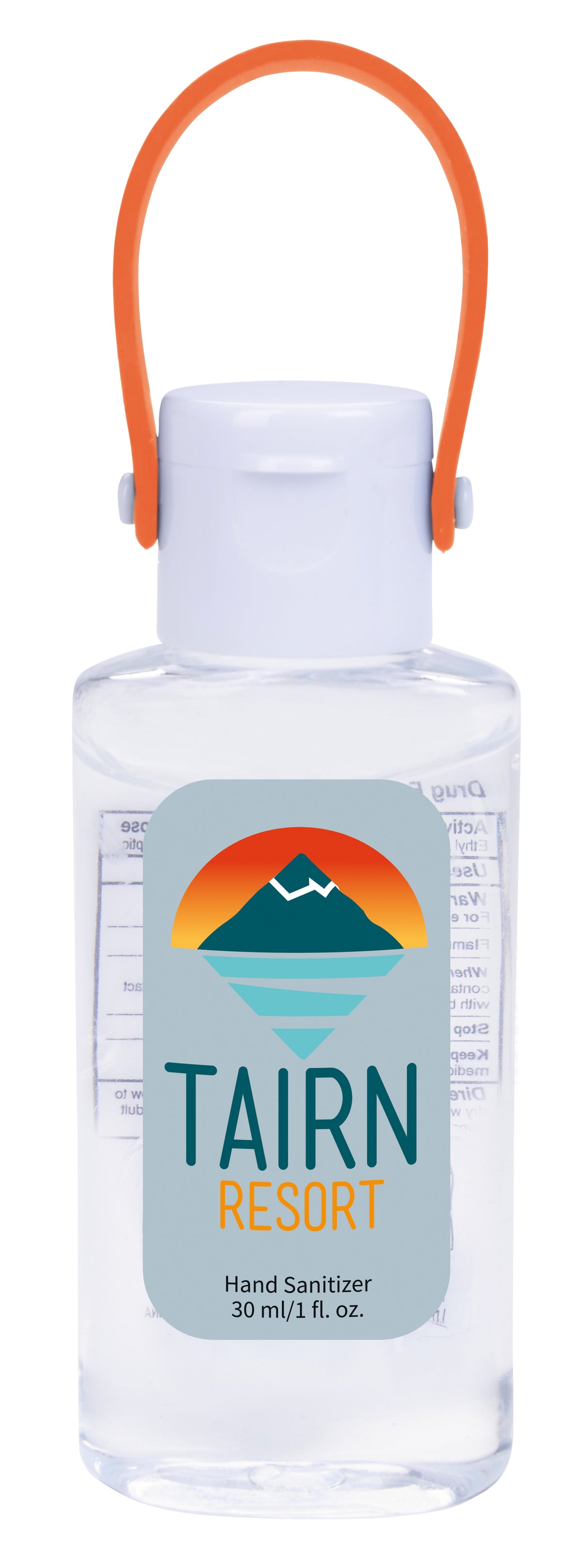 Custom logo 1 oz. Slim Hand Sanitizer with Hanger