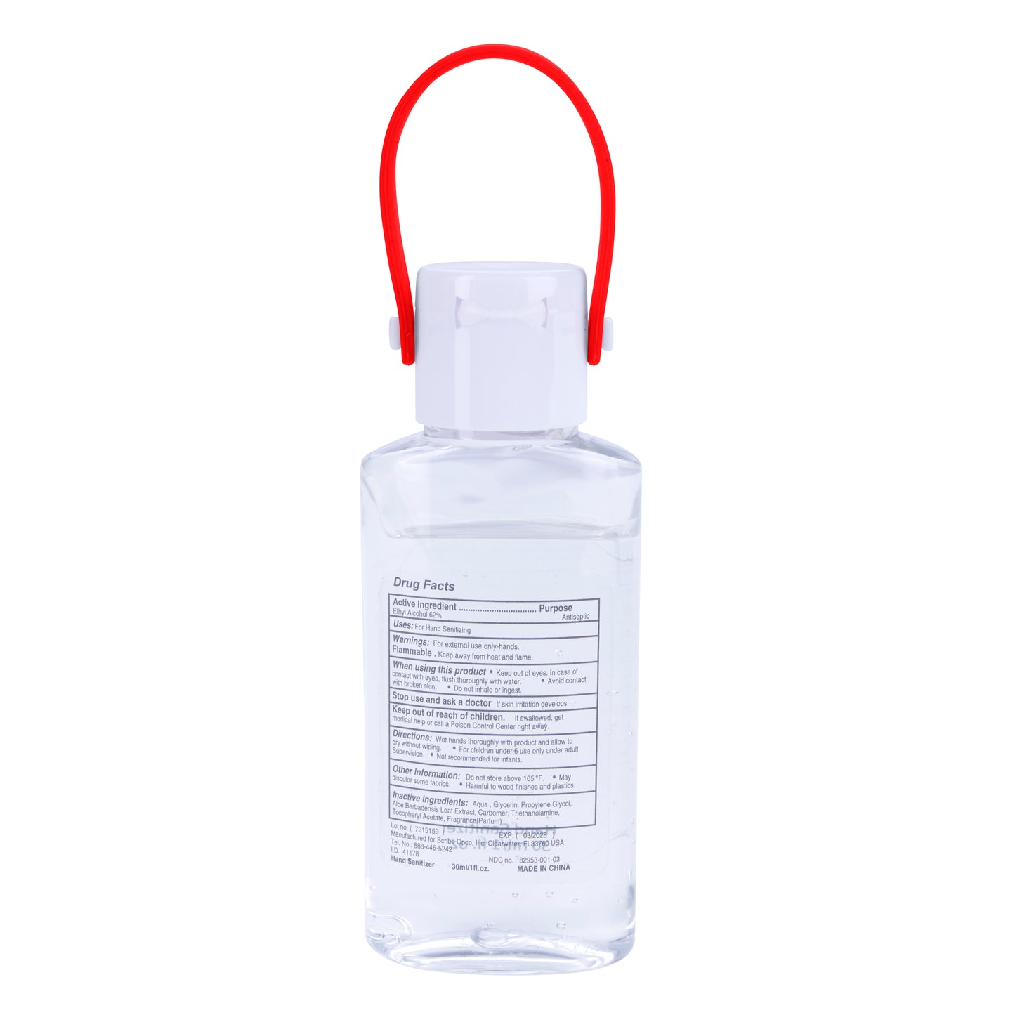 1 oz. Slim Hand Sanitizer with Hanger