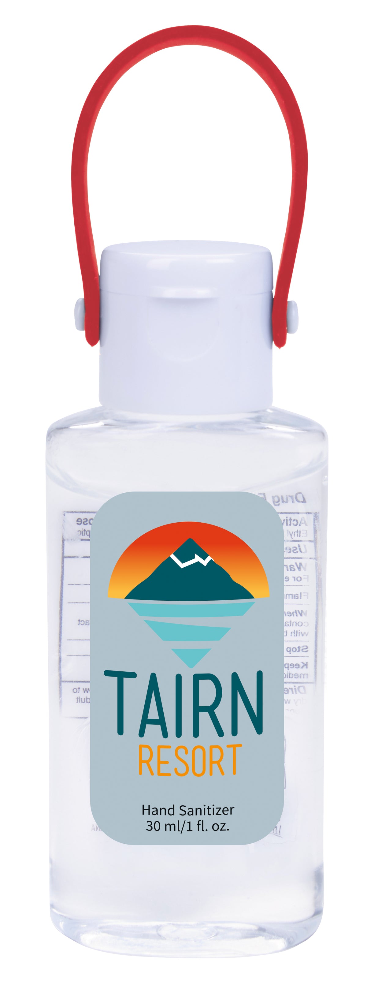 Custom logo 1 oz. Slim Hand Sanitizer with Hanger