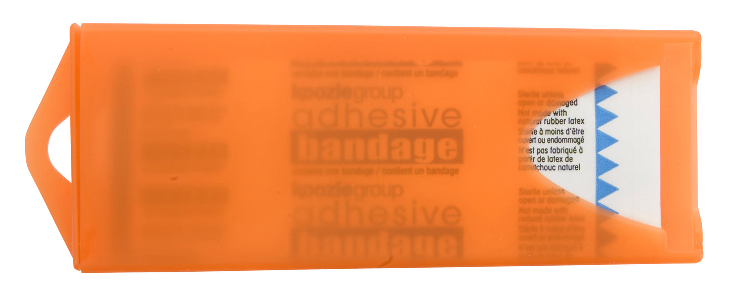 Original Colored Bandage Dispenser with Clear Bandages