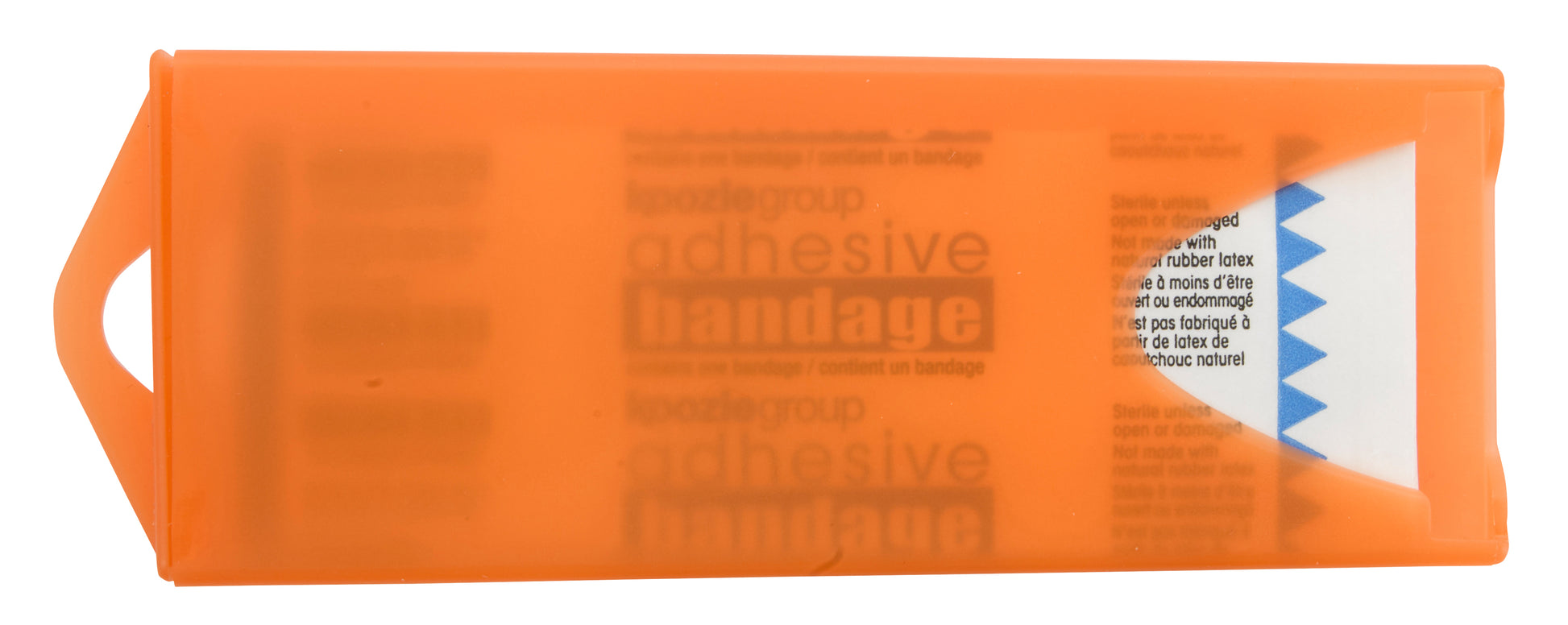 Original Colored Bandage Dispenser with Clear Bandages