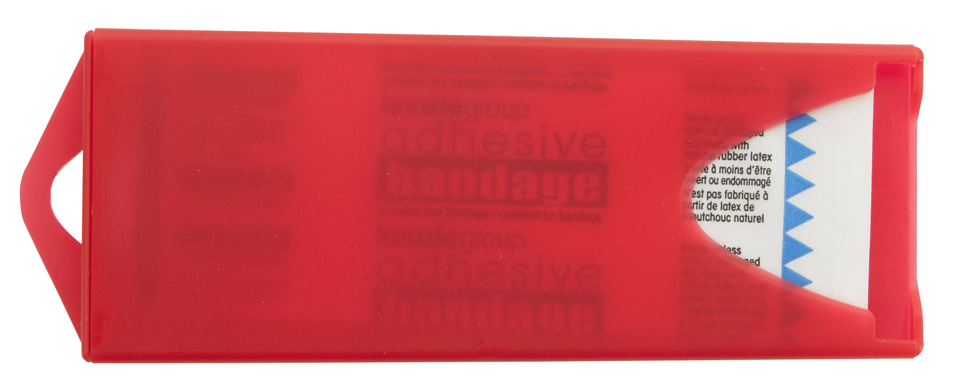 Original Colored Bandage Dispenser with Clear Bandages