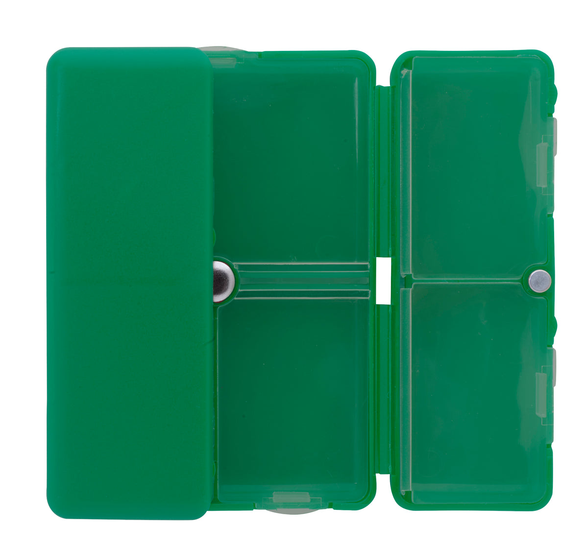 Custom logo Magnetic Dual-Open Pill Box